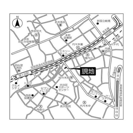 ジェイフラッツ初台の物件内観写真